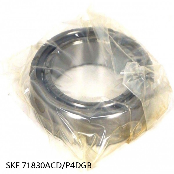 71830ACD/P4DGB SKF Super Precision,Super Precision Bearings,Super Precision Angular Contact,71800 Series,25 Degree Contact Angle