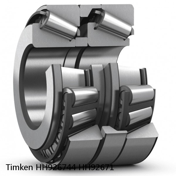 HH926744 HH92671 Timken Tapered Roller Bearing Assembly