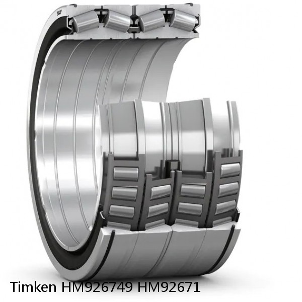 HM926749 HM92671 Timken Tapered Roller Bearing Assembly