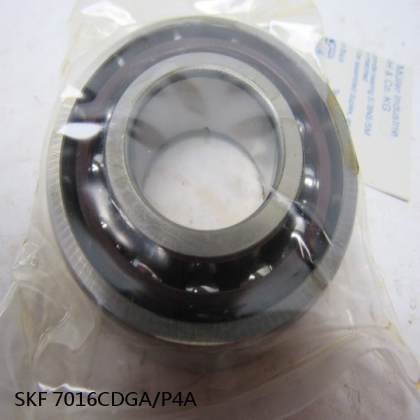 7016CDGA/P4A SKF Super Precision,Super Precision Bearings,Super Precision Angular Contact,7000 Series,15 Degree Contact Angle