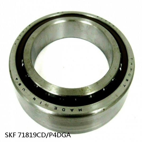 71819CD/P4DGA SKF Super Precision,Super Precision Bearings,Super Precision Angular Contact,71800 Series,15 Degree Contact Angle