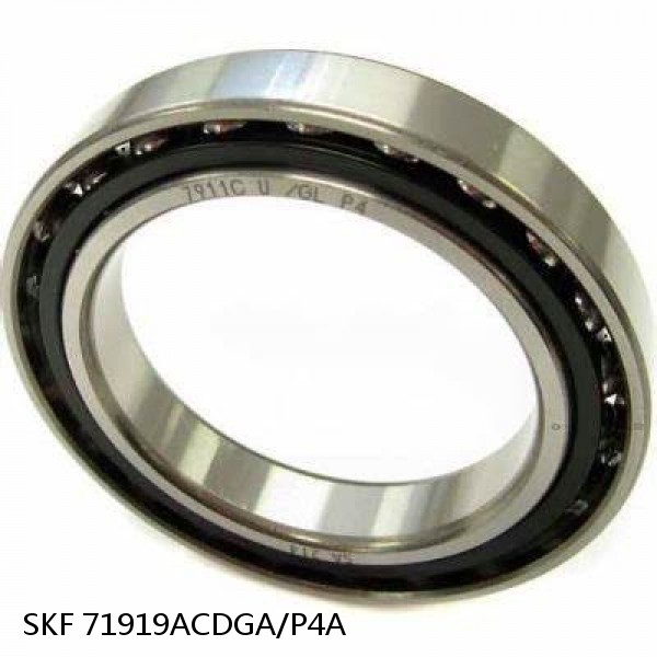 71919ACDGA/P4A SKF Super Precision,Super Precision Bearings,Super Precision Angular Contact,71900 Series,25 Degree Contact Angle