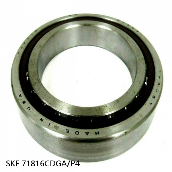 71816CDGA/P4 SKF Super Precision,Super Precision Bearings,Super Precision Angular Contact,71800 Series,15 Degree Contact Angle