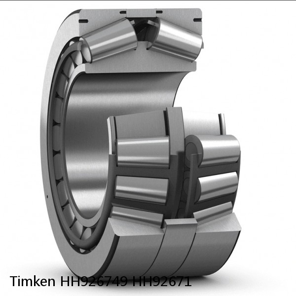 HH926749 HH92671 Timken Tapered Roller Bearing Assembly